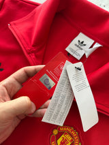 Brand New Adidas Manchester United Zip Up Track Jacket (L)