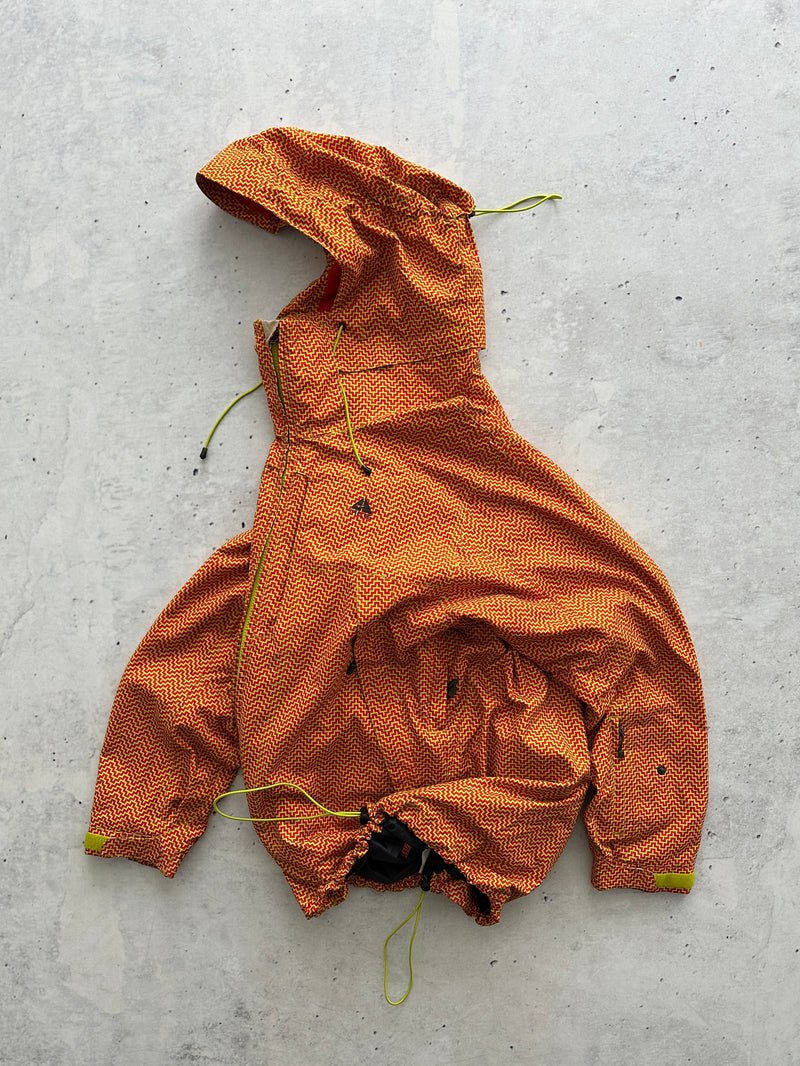 00's Nike ACG geometric Storm Zip Up Jacket (L)