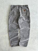 Vintage Carhartt Blanket Lined Carpenter Work Pants (W32 x L32)