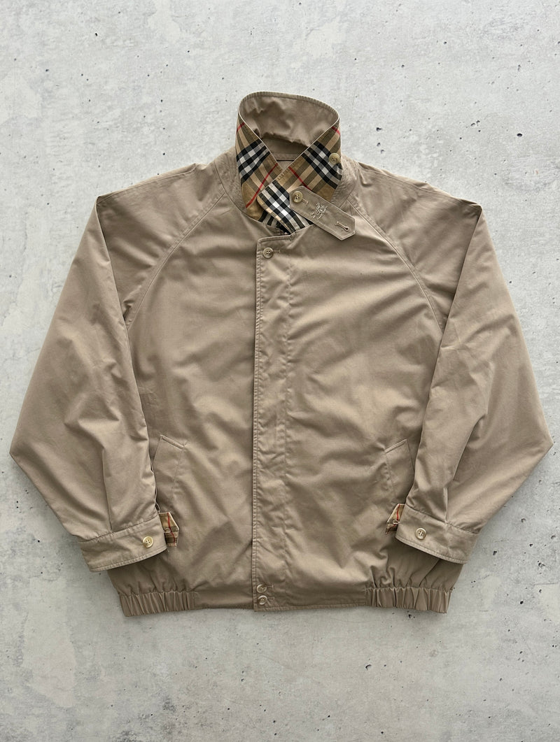 Vintage Burberry Nova Check Harrington Jacket (XL)