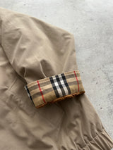 Vintage Burberry Nova Check Harrington Jacket (XL)