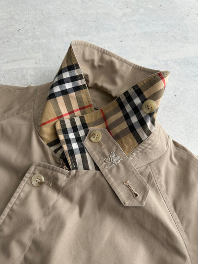 Vintage Burberry Nova Check Harrington Jacket (XL)