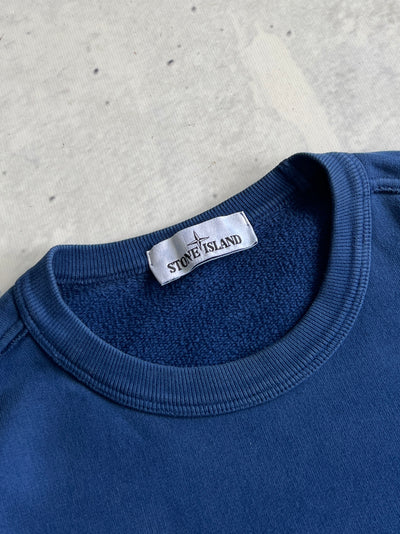 AW/17 Stone Island Overdyed Heavyweight Crewneck Sweatshirt (M)
