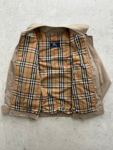 Vintage Burberry Nova Check Harrington Jacket (XL)