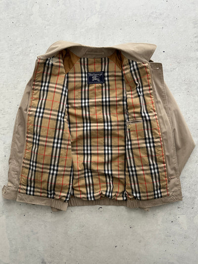 Vintage Burberry Nova Check Harrington Jacket (XL)