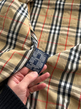Vintage Burberry Nova Check Harrington Jacket (XL)