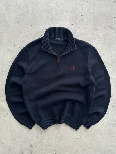 Ralph Lauren 1/4 Zip Pullover Knit Jumper (M)