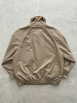 Vintage Burberry Nova Check Harrington Jacket (XL)