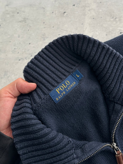 Ralph Lauren 1/4 Zip Pullover Knit Jumper (M)