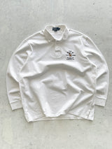 Chemise de rugby Ralph Lauren brodée, coupe lourde (XXL)