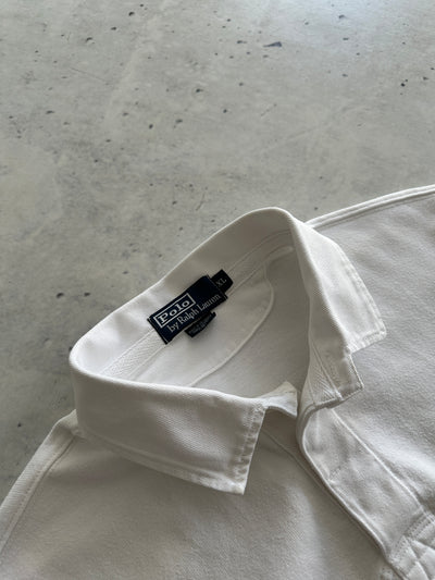 Chemise de rugby Ralph Lauren brodée, coupe lourde (XXL)