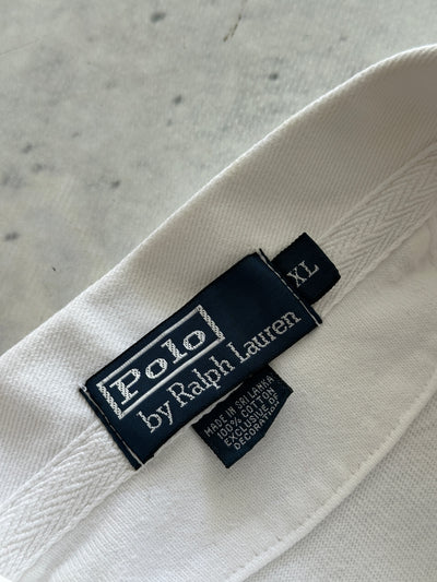 Chemise de rugby Ralph Lauren brodée, coupe lourde (XXL)