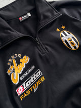 2001 Juventus Lotto 1/4 Zip Pullover Jacket (S)