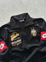 2001 Juventus Lotto 1/4 Zip Pullover Jacket (S)