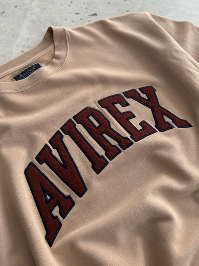 Avirex Spell Out Crewneck Sweatshirt (M)