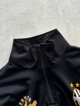 2001 Juventus Lotto 1/4 Zip Pullover Jacket (S)