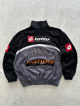 2001 Juventus Lotto 1/4 Zip Pullover Jacket (S)