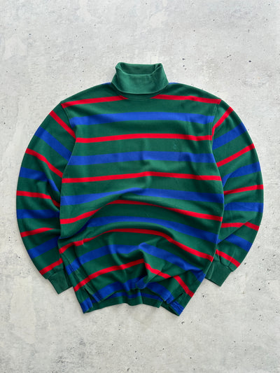 Ralph Lauren Stripe Turtle Neck Jumper (L)