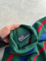 Ralph Lauren Stripe Turtle Neck Jumper (L)