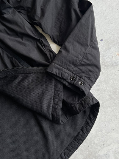 AW/19 Stone Island Embroidered Spell Out Zip Up Bomber Jacket (L)