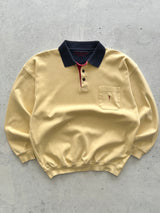 90's YSL Embroidered Logo Heavyweight sweatshirt (XL)