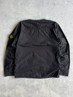 AW/19 Stone Island Embroidered Spell Out Zip Up Bomber Jacket (L)