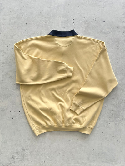 90's YSL Embroidered Logo Heavyweight sweatshirt (XL)