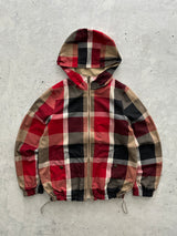 Burberry Blue Label Reversible Zip Up Hooded Jacket (Women's S)