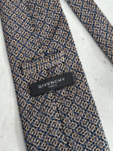Vintage Givenchy Silk Patterned Tie (One Size)