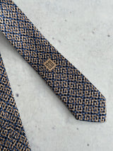 Vintage Givenchy Silk Patterned Tie (One Size)