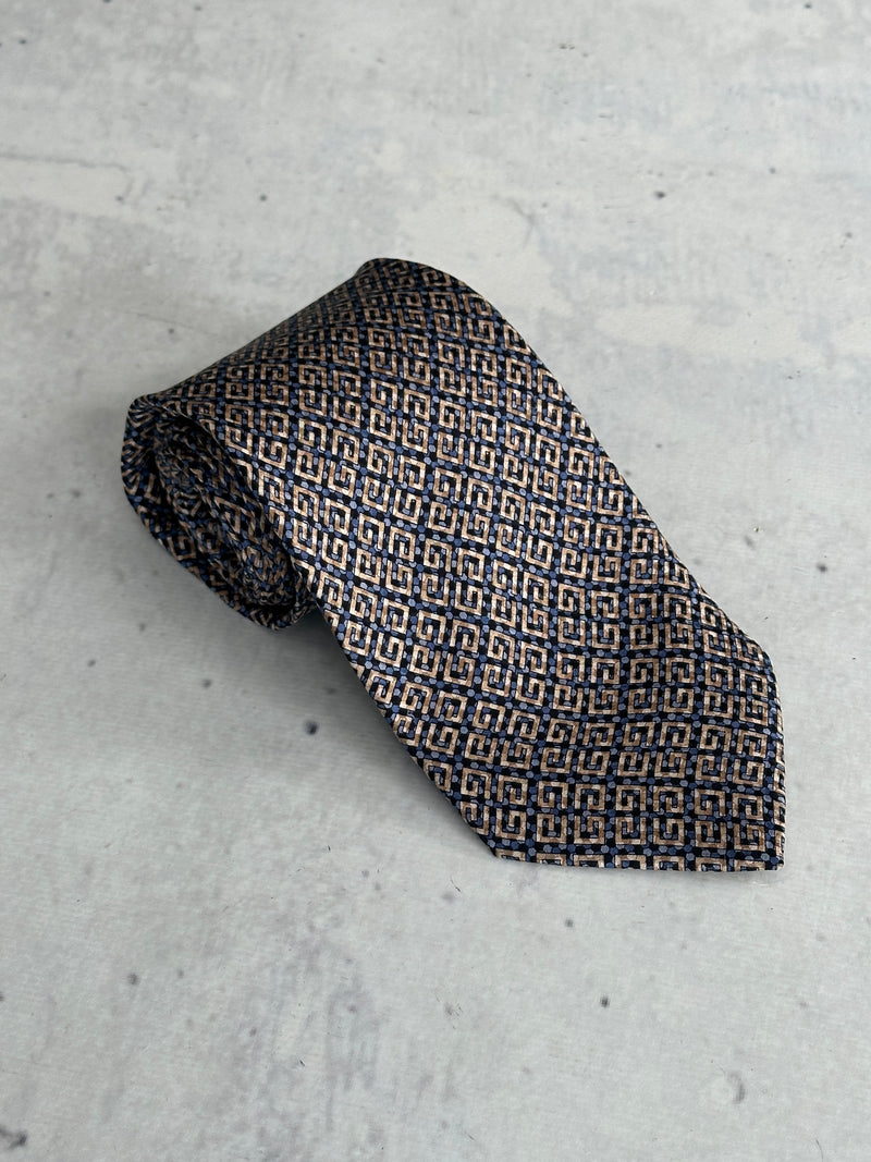 Vintage Givenchy Silk Patterned Tie (One Size)
