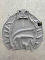 SS/21 Stone Island 1/4 Zip Pullover Knit Jumper (S)