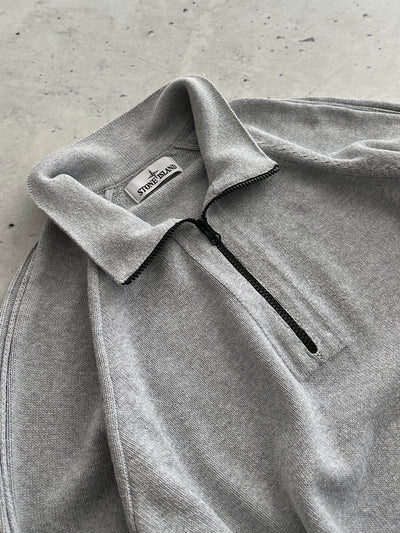 SS/21 Stone Island 1/4 Zip Pullover Knit Jumper (S)