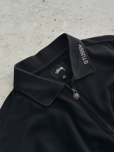 Polo à manches longues Stussy 1/4 Zip (M)