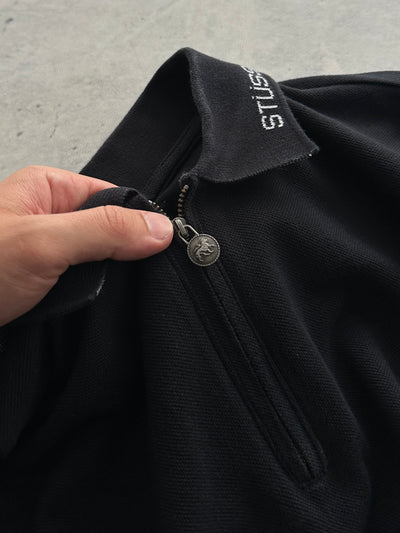 Polo à manches longues Stussy 1/4 Zip (M)