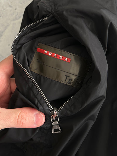 Prada Reversible Nylon Heavyweight Zip Up Hoodie / Jacket (L)