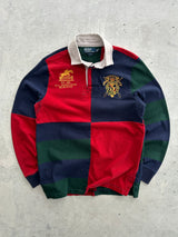 Ralph Lauren Colour Block Heavyweight Rugby Shirt (M)