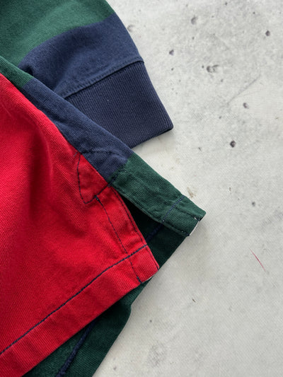 Ralph Lauren Colour Block Heavyweight Rugby Shirt (M)