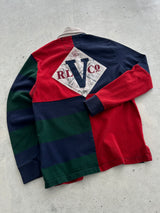 Ralph Lauren Colour Block Heavyweight Rugby Shirt (M)