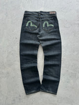Evisu x Puma women's Gull Wing Denim Jeans (W30 x L32)