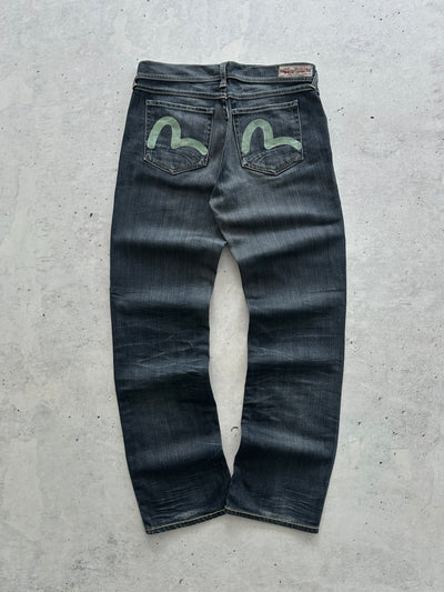 Evisu x Puma women's Gull Wing Denim Jeans (W30 x L32)