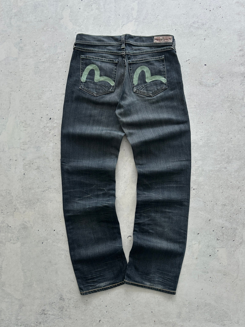Evisu x Puma women's Gull Wing Denim Jeans (W30 x L32)