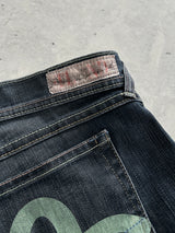 Evisu x Puma women's Gull Wing Denim Jeans (W30 x L32)