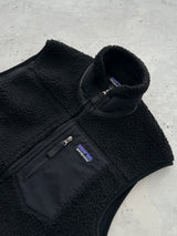 Patagonia Deep Pile Retro-X Zip Up Fleece Gilet (S)