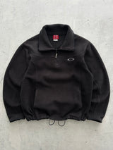 90's Oakley 1/4 Zip Pullover Fleece (S)