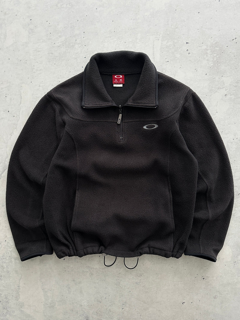 90's Oakley 1/4 Zip Pullover Fleece (S)