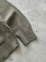 00's Stone Island V Neck Knit Jumper (S)