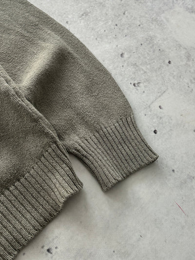 00's Stone Island V Neck Knit Jumper (S)