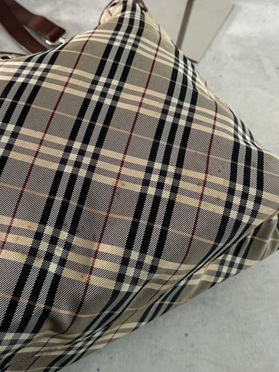 Burberry Blue Label Reversible Nova Check Tote Bag (One Size)