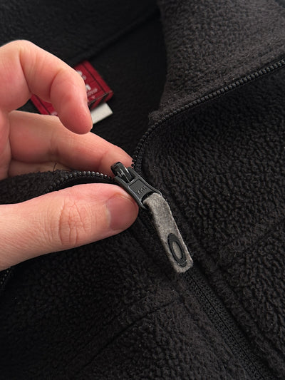 90's Oakley 1/4 Zip Pullover Fleece (S)